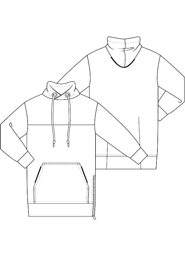 Vestido sudadera patrón gratis Descarga Vestido tipo sudadera patrón gratis PDF