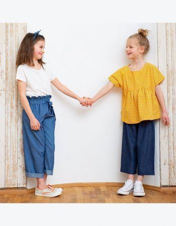 Patrón pantalón fácil niña gratis
