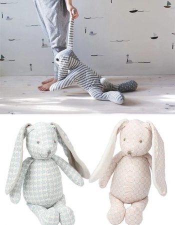 Patrón peluche conejo tela para coser