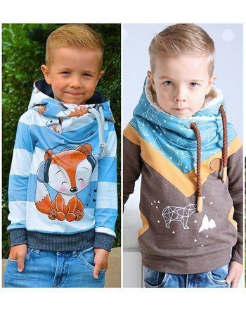 patrón gratis sudadera infantil