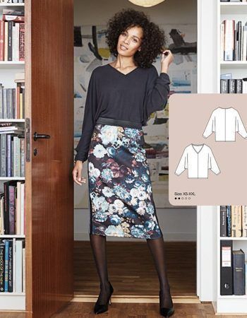 Patrón blusa fácil de coser