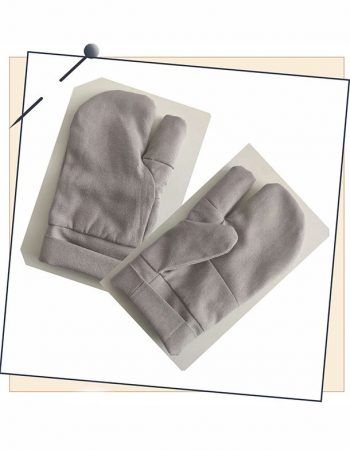 Patrón manopla guantes para coser
