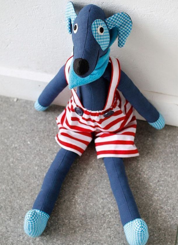 Patrón peluche perro tela Patrón peluche perro tela para coser gratis molde