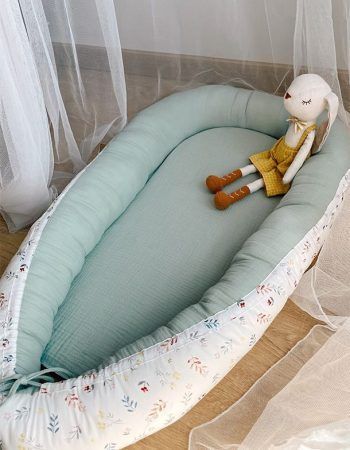 Patrón gratis cama nido bebe de tela pdf