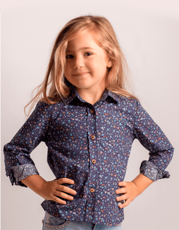 Patrón camisa para niña pdf gratis