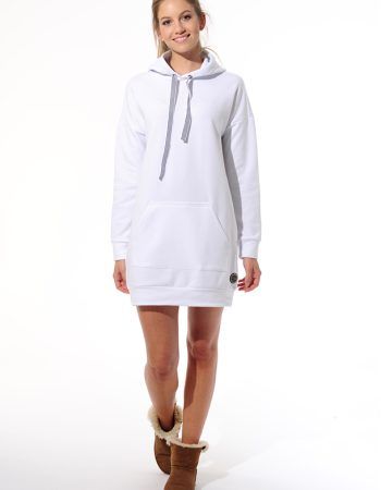 Patrón pedido Sudadera larga patrón gratis para mujer