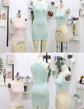Sylvan Tank Dress pack patrones base