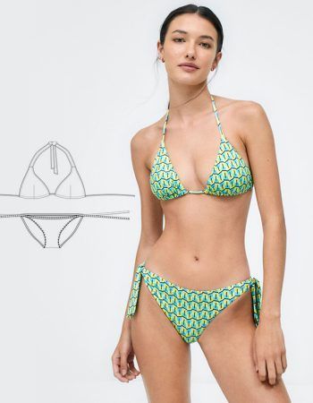 Patrón bikini mujer gratis PDF
