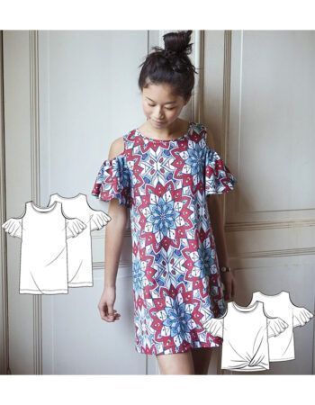 patrón blusa vestido para niña gratis en pdf