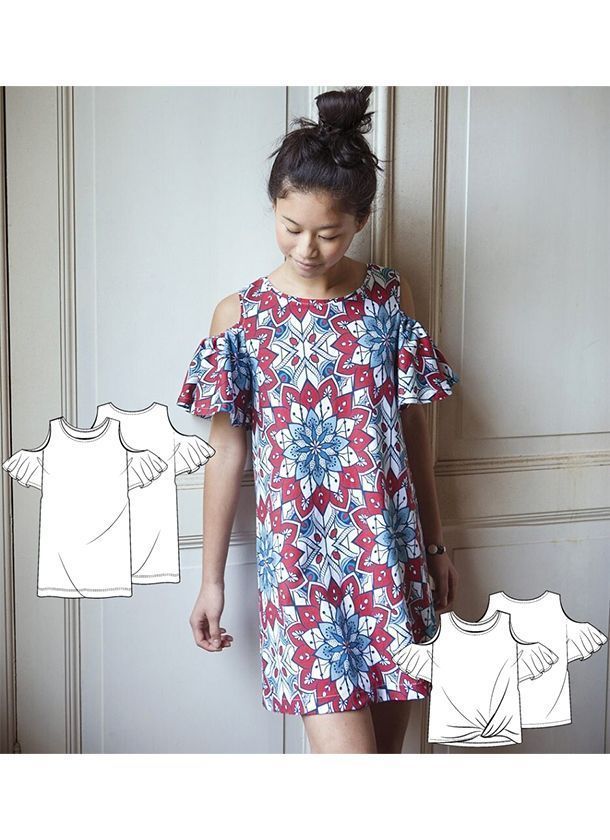 Patrón blusa niña patrón blusa vestido para niña gratis en pdf