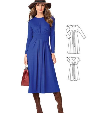 Vestido de punto cintura ajustada PDF gratis
