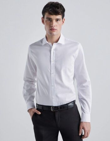 patrón camisa clásica hombre