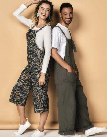 Patrón peto unisex con nudos PDF gratis