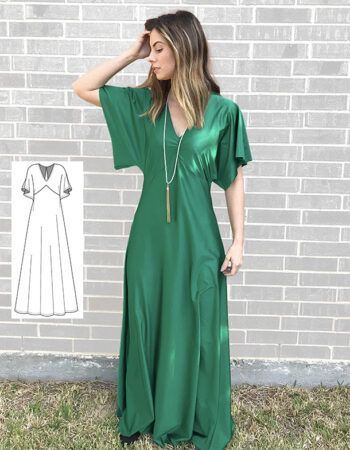 vestido free pdf Portia Party Dress