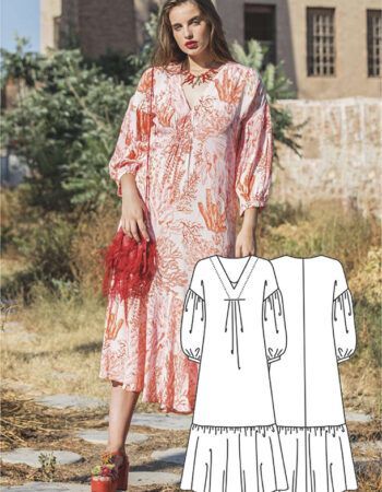 Vestido Boho Chic patrón mujer gratis pdf