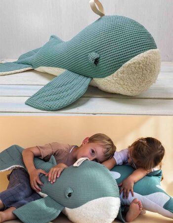 Patrón ballena peluche en PDF gratis