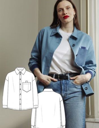 Patrón camisa mujer gratis en PDF