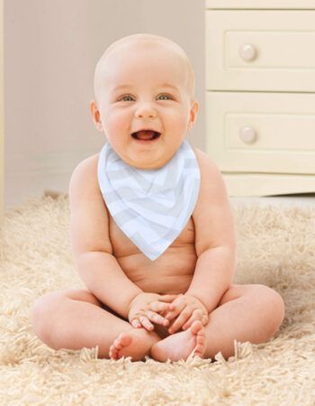 Patrón babero triangular bebe PDF gratis