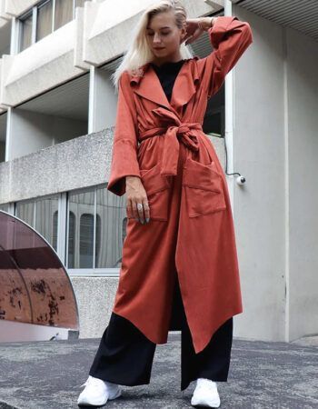 Patrón gabardina gratis en pdf mujer