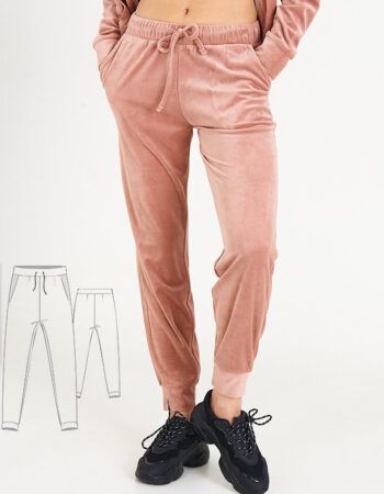 Patrón pantalón chándal gratis en PDF