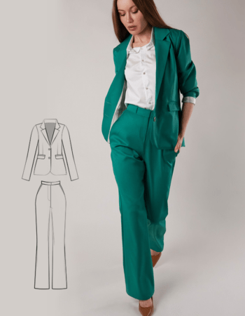 Patrón traje chaqueta patrón gratis pdf