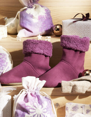 Patrón botas de inverno gratis en PDF