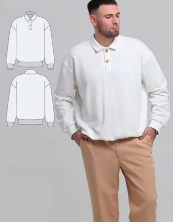 patrón gratis Patrón polo clásico