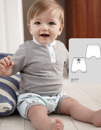 Patrón pantalón bebe gratis en PDF