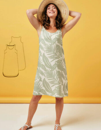 Patrón vestido blusa tirantes gratis en PDF
