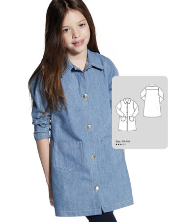 Patrón vestido vaquero gratis en PDF