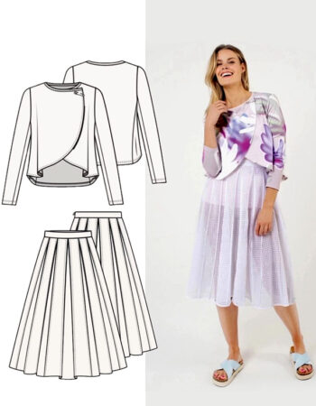 patrones falda y chaqueta GRATIS PDF