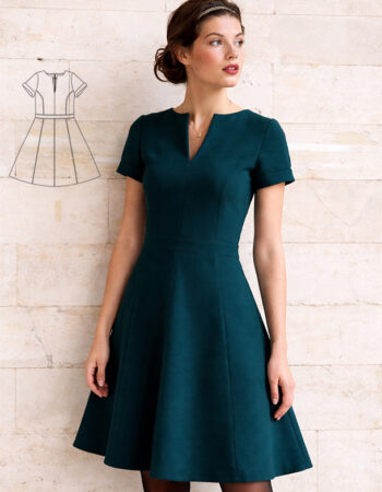 Vestido años 50 patrón gratis PDF