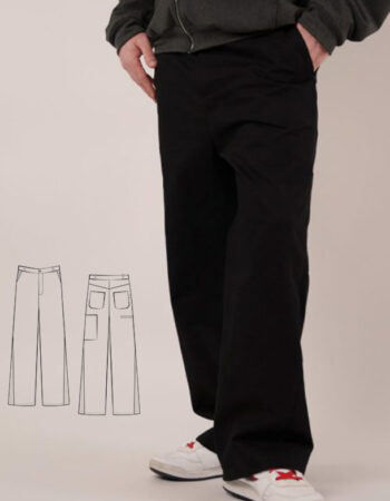 Patrón pantalón unisex gratis en PDF