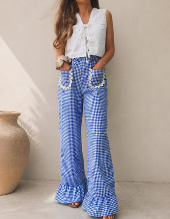 Patrón pantalón vichy gratis PDF