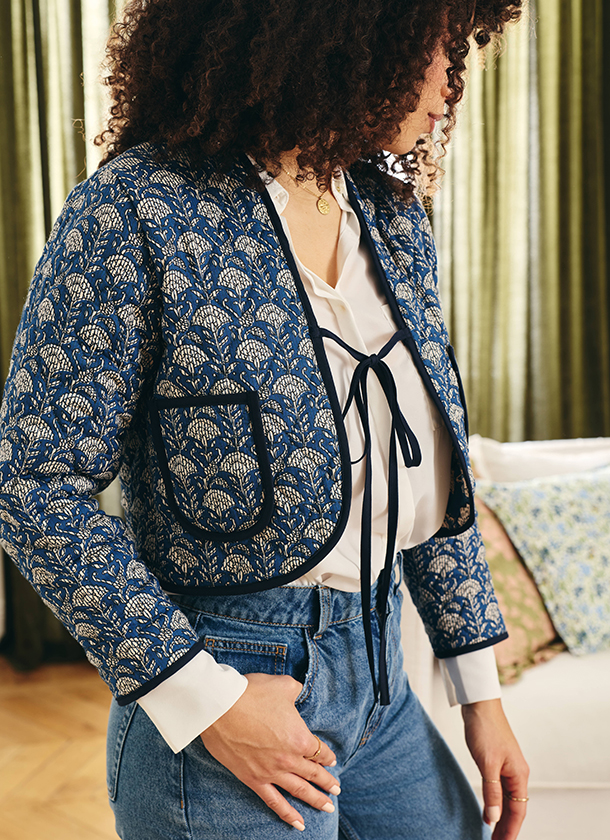 Patrón chaqueta o chaleco acolchado estilo ‘Patchwork’